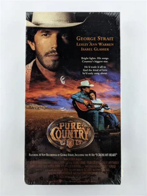 Pure Country Vhs George Strait Lesley Ann Warren New Sealed