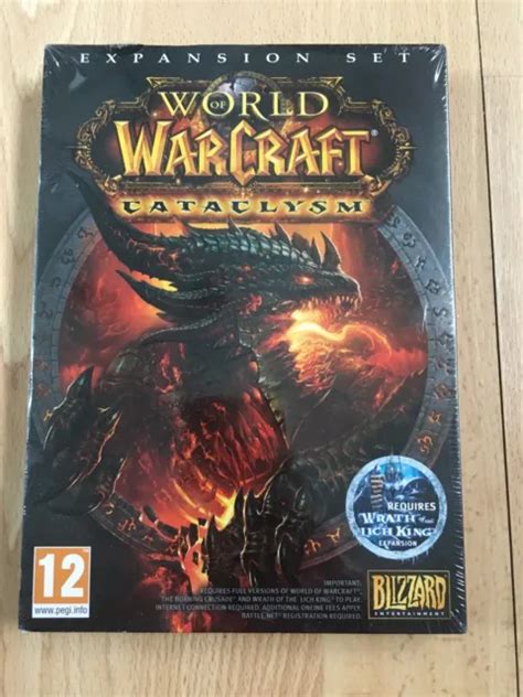 World Of Warcraft Cataclysm Expansion Set Pc Mac Region Dvd Computer Game Picclick