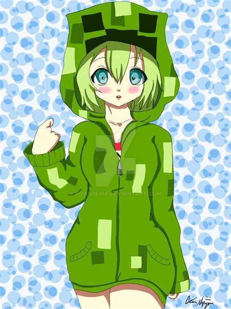 Creeper Girl By Nyandemo On Deviantart