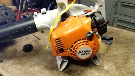 52cc engine with 2.5 hp output, the fuel of this leaf blower is 2 cycle 40:1. stihl bg50 blower carburetor adjustment - YouTube