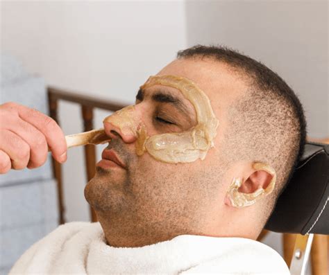 Face Wax For Men Safety Benefits And Side Effects Man Matters