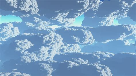 3d Animation Of Clouds In The Sky Free Stock Video Mixkit