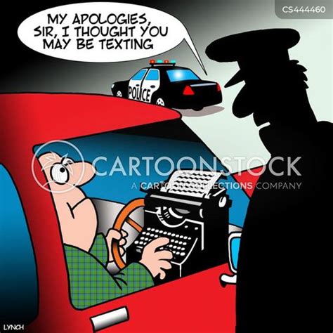 Texting While Driving Cartoons And Comics Funny Pictures From
