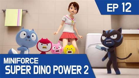 Kidspang Miniforce Super Dino Power2 Ep12 Washing Machine Monster