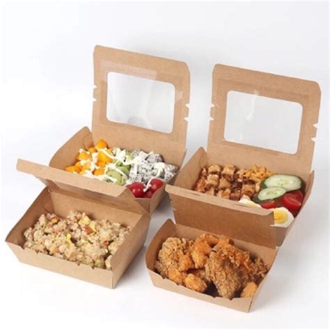 Kraft Lunch Box With Window Ecstacy Limited