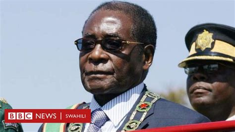 Mugabe Kuhudhuria Kuapishwa Kwa Emmerson Mnangagwa Bbc News Swahili