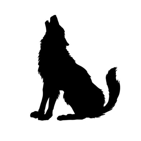 Get it as soon as mon, mar 29. WOLF HOWLING VINYL DECALS, Wolf Howling Silhouette Wall ...