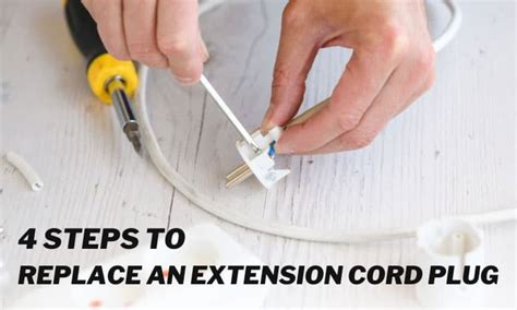 How To Replace An Extension Cord Plug 4 Easy Steps