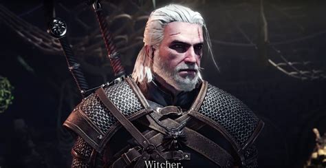 Play As Geralt In Monster Hunter World With 2019s The Witcher 3