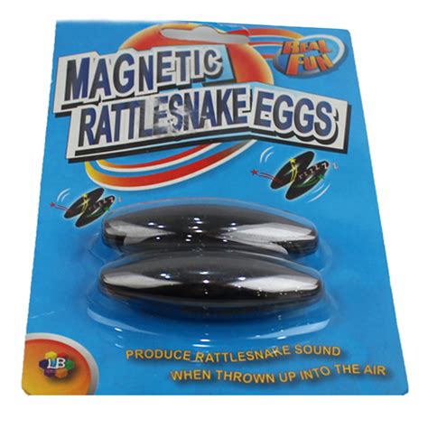 Rattlesnake Eggs Real Fun Magnetic Singing Stress Relief Magnets