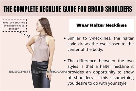 The Complete Neckline Guide For Broad Shoulders