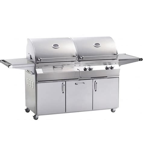 Fire Magic Aurora A830s Dual Fuel Portable Charcoal And Gas Grill Combo