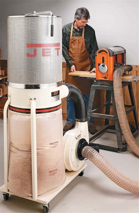 Choosing And Using A Dust Collector Woodsmith