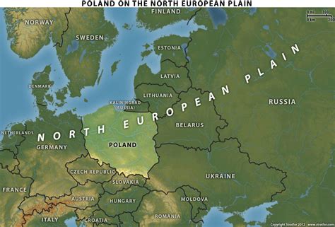 Map Of Europe Northern European Plain Mapofmap1