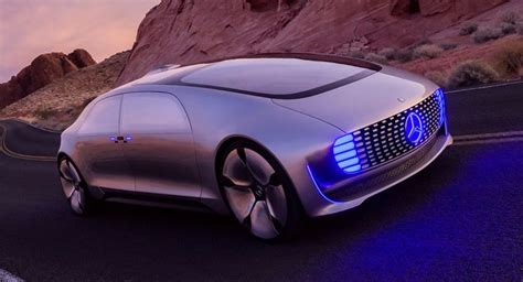 Mercedes F 015 Luxury In Motion Is An Autonomous Vehicle From The Year