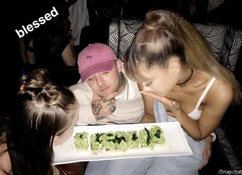 Ariana Grande Kisses Mac Miller And Sits On His Lap At Vmas After Party