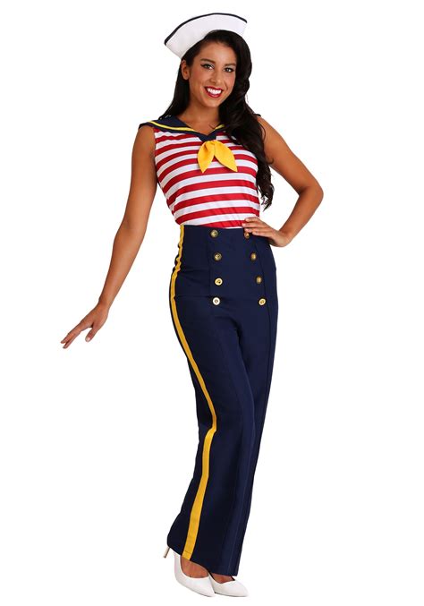Exclusive Womens Perfect Pin Up Sailor Costume