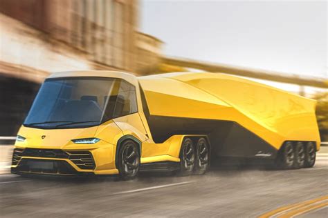 Lamborghini Super Truck Looks Sharp