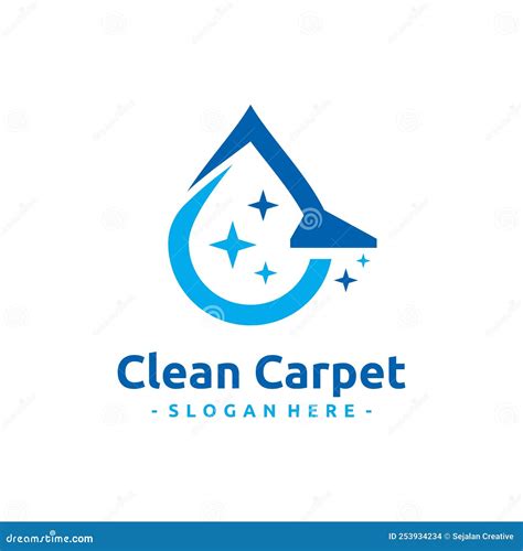 Clean Carpet Logo Vector Stock Vector Illustration Of Company 253934234