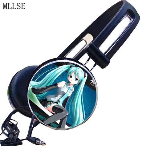 Aliexpress Hatsune Miku Headphones Professional Earphone Metal Heavy