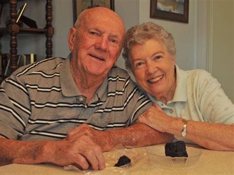 Couple Eats 60 Year Old Wedding Cake On Anniversary