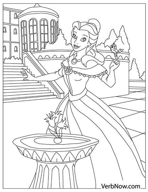 Free Princess Coloring Pages For Download Printable Pdf Verbnow