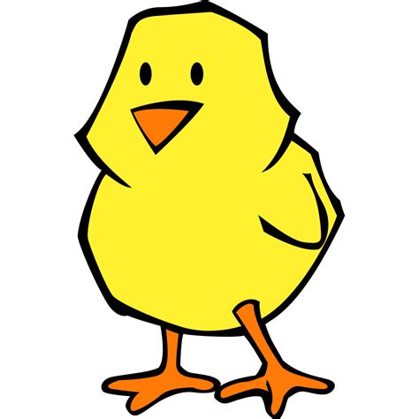 Baby Chick Flat Colors Png Svg Clip Art For Web Download Clip Art