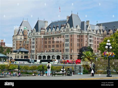 Fairmont Empress Hotel In Victoria British Columbia Canada Summer