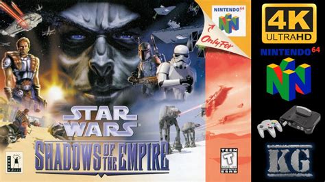 Star Wars Shadows Of The Empire N64 4k60ᶠᵖˢ Uhd🔴 Longplay Walkthrough Playthrough Full