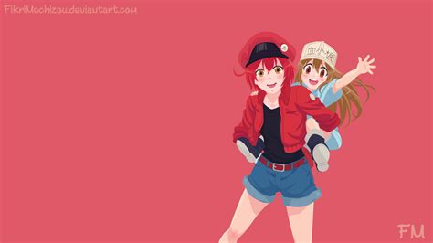 Anime Cells At Work Hd Wallpaper By Muhammad Fikri