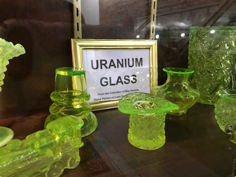 In fact, some of the hotter specimens are dangerous to even have around, let alone facet. Uranium Glass - The National Bottle Museum