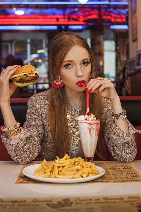 Image Result For Fashion Editorial Junk Food Model Photography