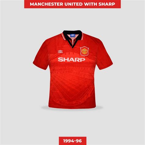 Classic Football Shirts On Twitter Manchester United With Sharp 94