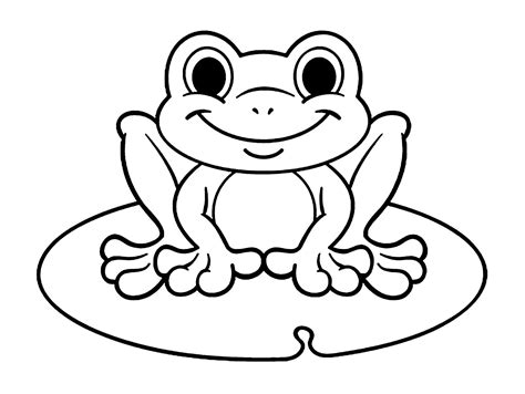 Imagenes Rana Para Pintar Frog Coloring Pages Frog Drawing Frog Outline