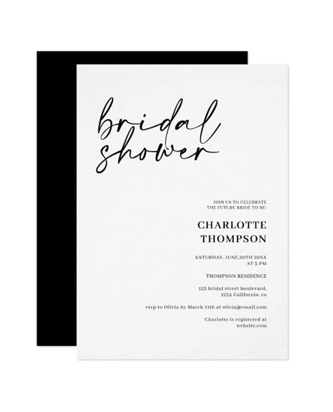 Archive of freely downloadable fonts. Elegant pink gray casual script printable bridal shower ...