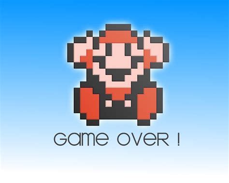 Game Over Super Mario Bros Photo 33105820 Fanpop