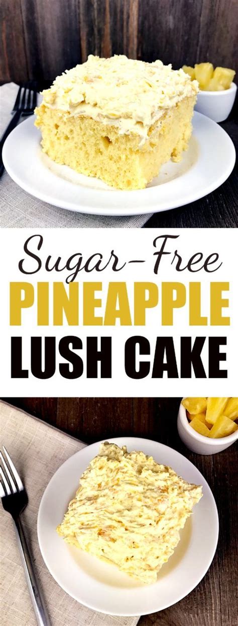 This recipe is from the webb cooks, articles and recipes by robyn webb, courtesy of the american diabetes association. Sugar-Free Pineapple Lush Cake | Recipe | Lush cake, Sugar ...