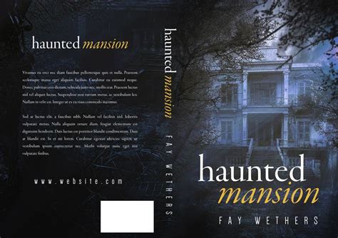 Haunted Mansion Horror Book Cover For Sale Horror Book Covers Book