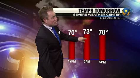 thursday evening s forecast with meteorologist john ahrens wsoc tv