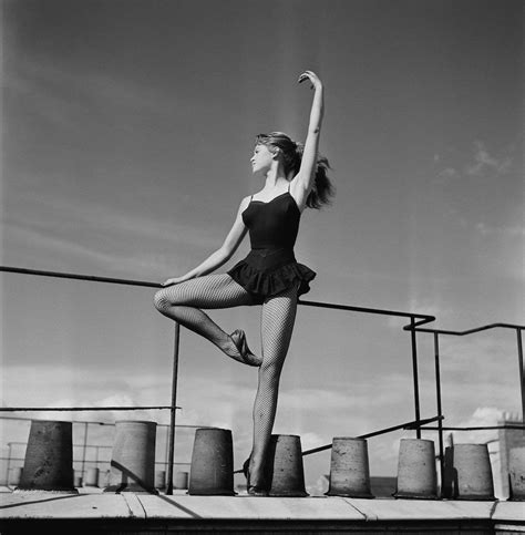 1952 Up On The Roof With Brigitte Bardot BB Was 18 Years Old When