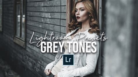 We created professional lightroom presets for photographers & beginners. GREY TONES Lightroom Presets // improve your photos - YouTube