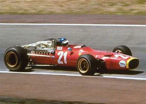 1968 Jackie Ickx Scuderia Ferrari Ferrari 312 Formula 1 Jacky