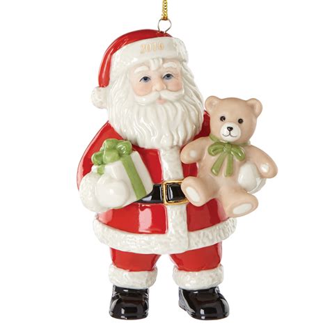 Since i live in the high desert of colorado i thought it would be a cute fit for my tree. Lenox Good Tidings Santa 2016 | Lenox Christmas Ornaments ...