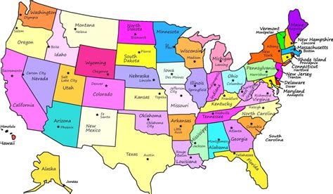 Printable Us Timezone Map With State Names Printable Maps