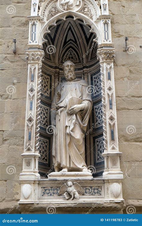 San Marcos De Donatello Iglesia Orsanmichele En Florencia Imagen De