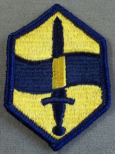 Us Army 460th Chemical Brigade Full Color Merrowed Edge Patch Ebay
