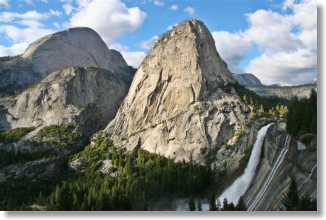 Mist Trail Highlights Nevada Fall Liberty Cap And Half Dome