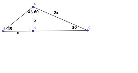 Geometry Find The Longest Side Of A Triangle Given Its Angles And