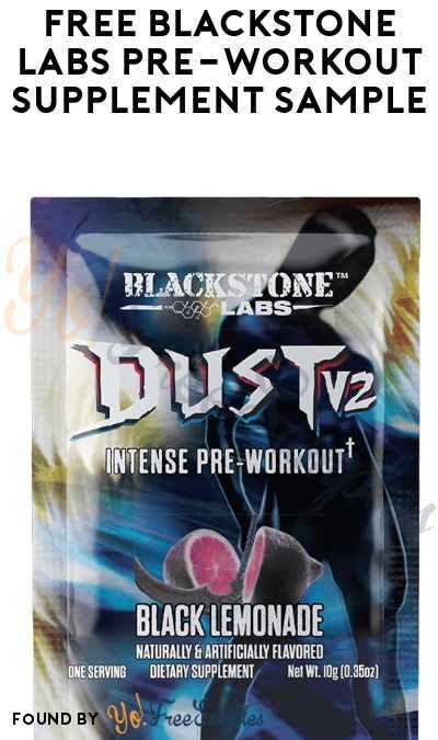 Back Free Blackstone Labs Pre Workout Supplement Sample Pre Workout