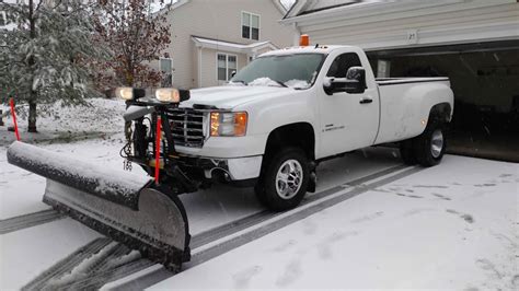 New Duramax Plow Truck Youtube